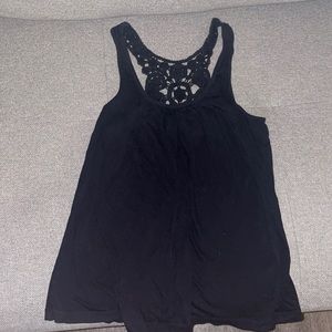 Small black tank